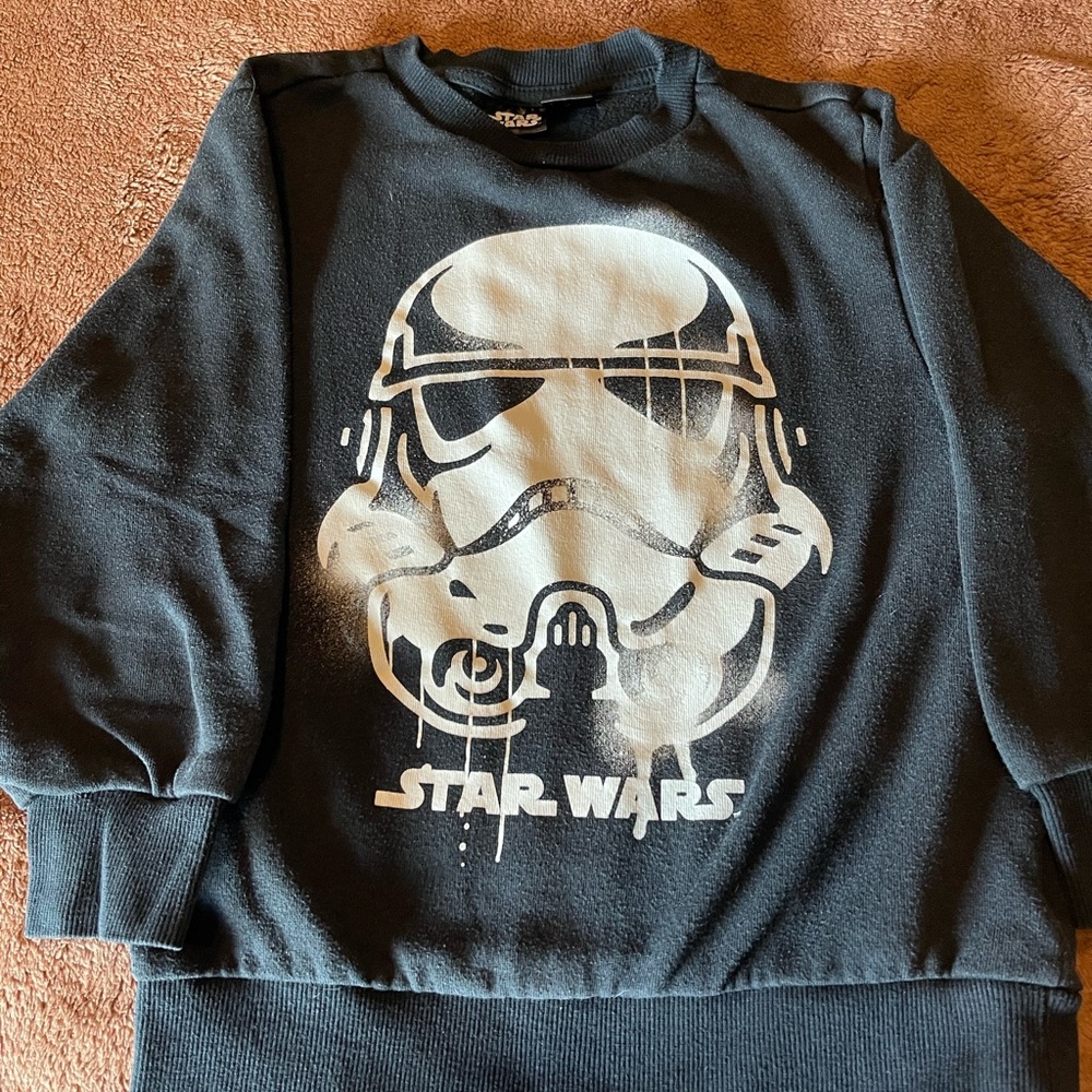 Boys XS Star Wars Stormtrooper Sweatshirt